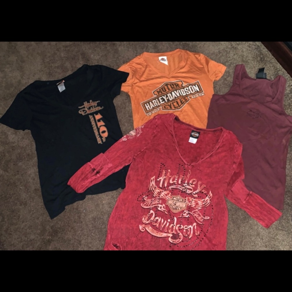 4 xl Harley tees